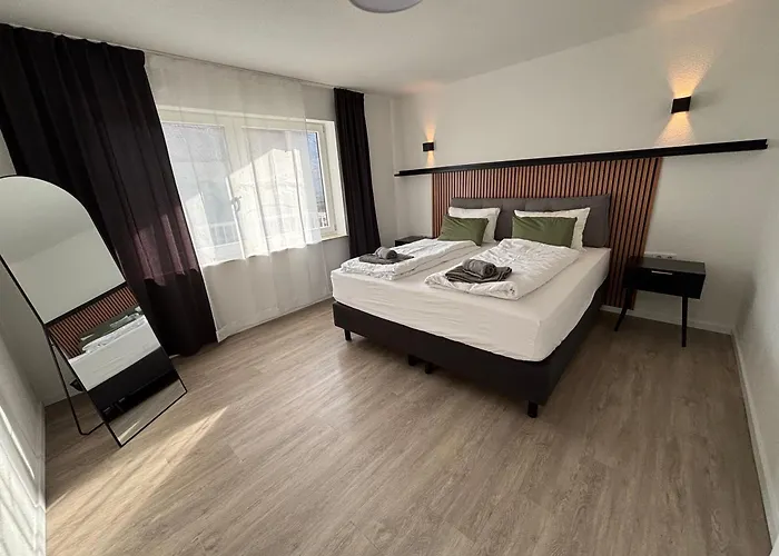 Teratop-living, 3-zimmer, Zentrale Lage, Geschaeftsreisen, Kurztrips, Laengere Aufenthalte 아파트 다름슈타트